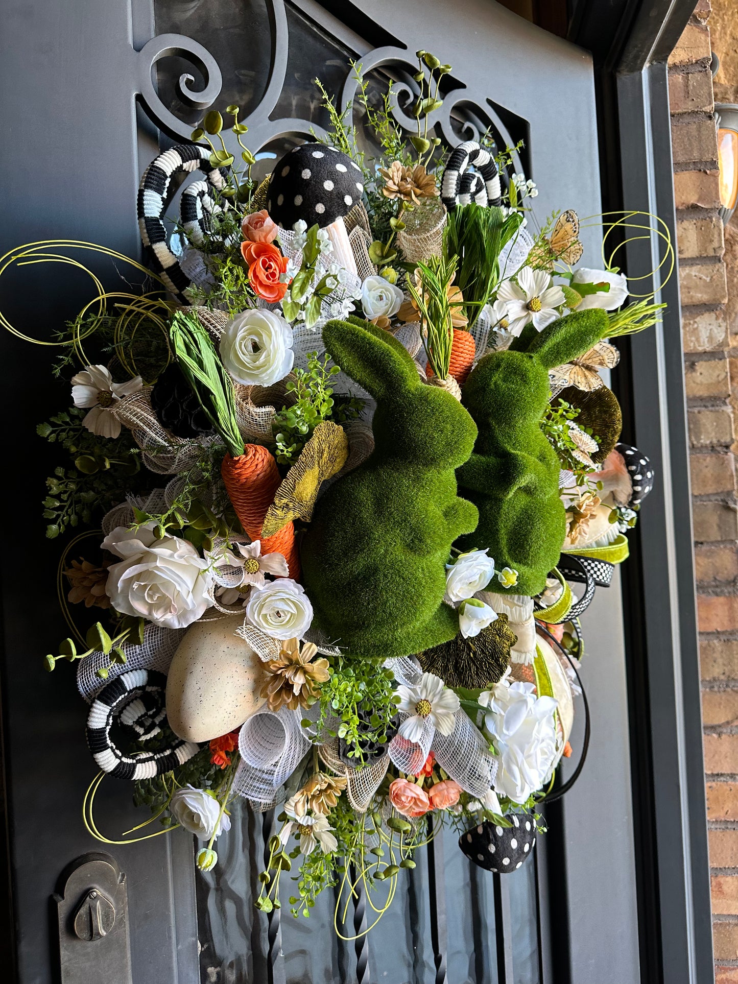 Moss Bunny Wreath